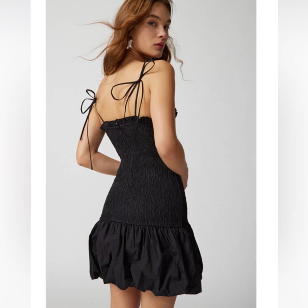 En Saison Concorde Smocked Mini Dress